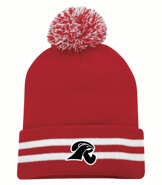 Falcons Pom Pom Toque with Embroidered Logo