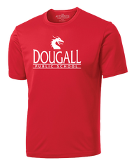 Dougall House League Youth Cotton T-Shirt with Printed logo