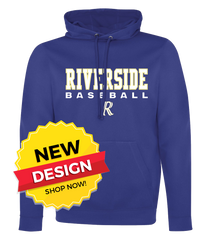 Royals 'Stacked' Adult Dri-Fit Hoodie with Embroidered Logo
