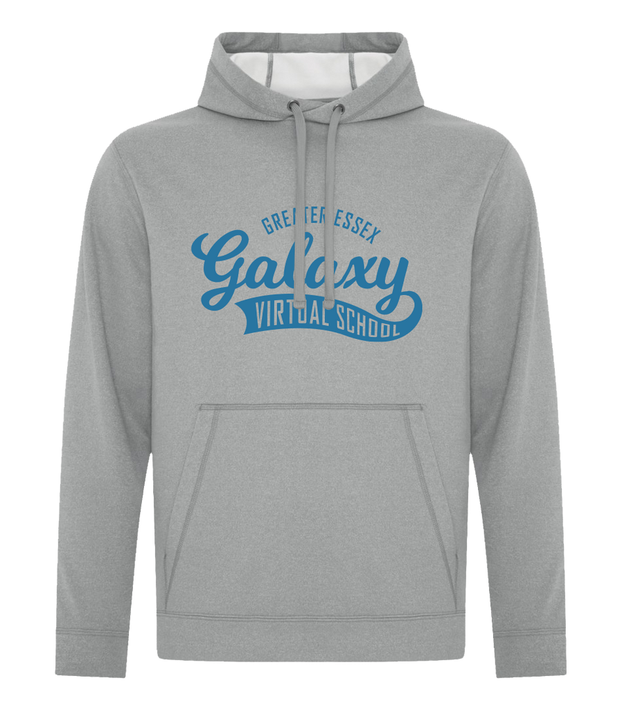 Galaxy Adult Dri-Fit Hoodie With Printed logo