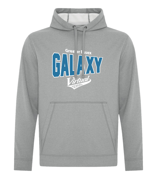 Galaxy Virtual School Staff Adult Dri-Fit Hoodie With Personalized Lower Back