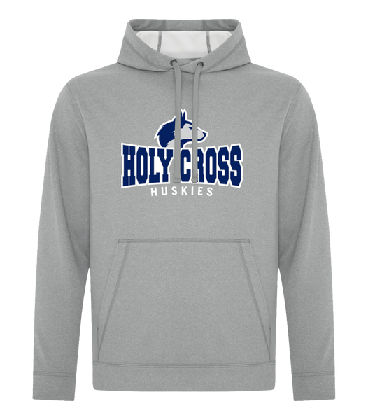 Huskies Staff Adult Dri-Fit Hoodie With Embroidered logo
