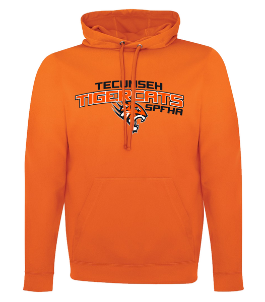 Tiger Cats Dri-Fit Youth Hoodie with Embroidered Applique & Personalization