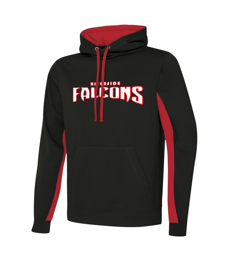 Falcons Adult Two Toned Sweatshirt with Embroidered Applique Logo