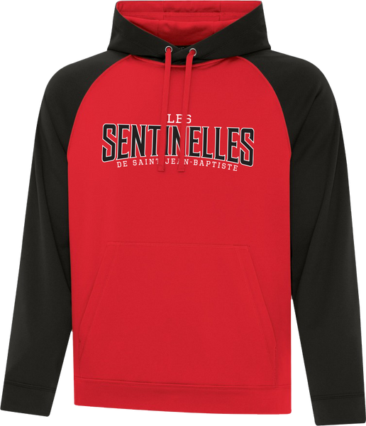 Sentinelles Adult Two Toned Hoodie with Printed Logo