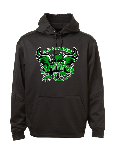 Griffins Adult Dri-Fit Hoodie with Embroidered logo