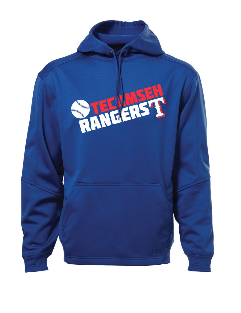 Rangers Adult 'Block Slant' Dri-Fit Hoodie