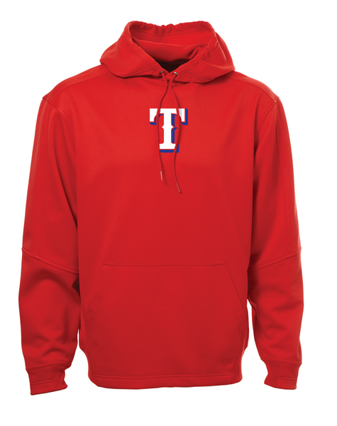 Rangers Adult Dri-Fit "T" Logo Hoodie