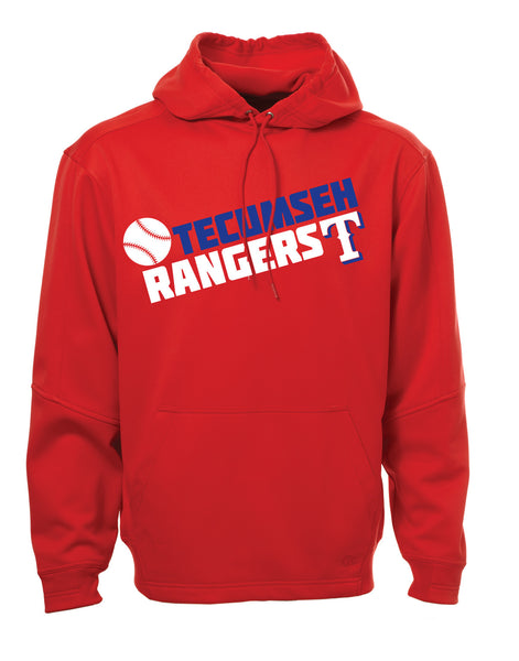 Rangers Adult 'Block Slant' Dri-Fit Hoodie