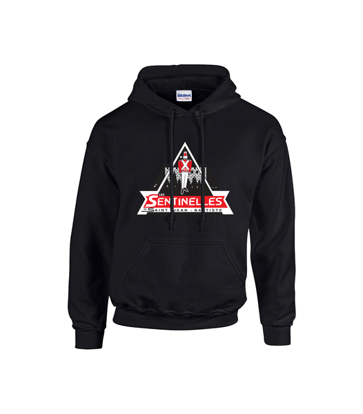 Sentinelles Youth Cotton Hooded Sweatshirt with Printed Logo