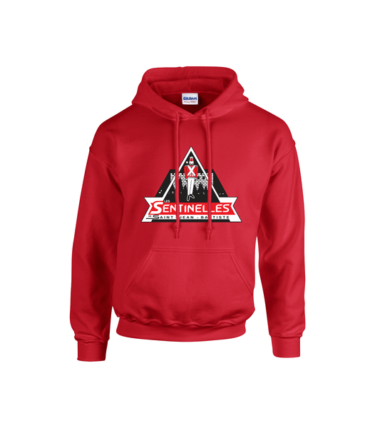 Sentinelles Youth Cotton Hooded Sweatshirt with Printed Logo