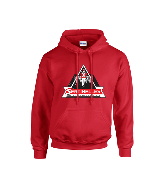 Sentinelles Adult Cotton Hooded Sweatshirt with Printed Logo