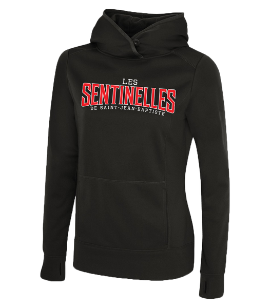 Sentinelles Ladies Dri-Fit Sweatshirt with Embroidered Applique