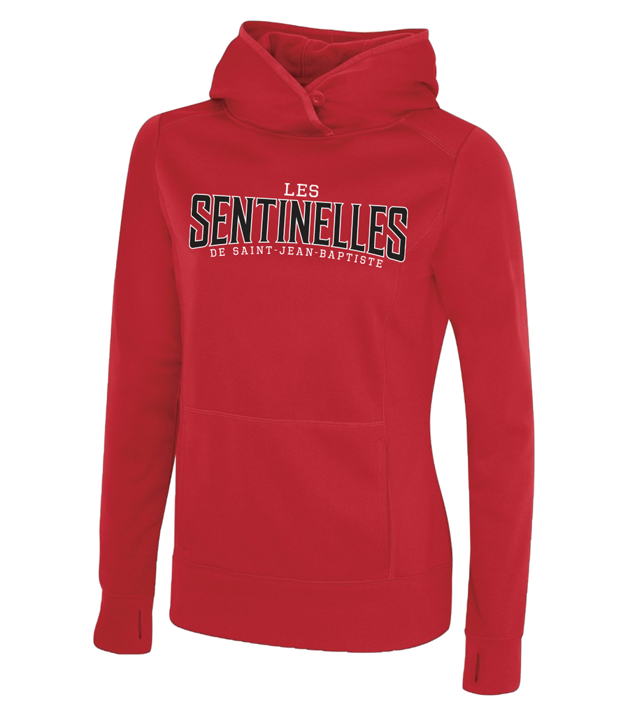 Sentinelles Ladies Dri-Fit Sweatshirt with Embroidered Applique