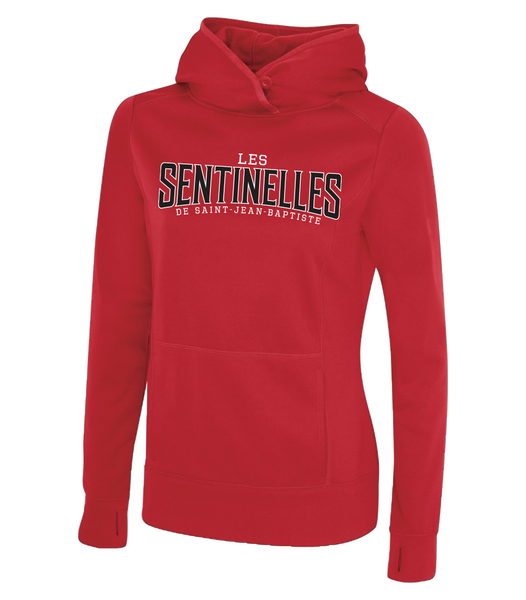 Sentinelles Ladies Dri-Fit Sweatshirt with Embroidered Applique