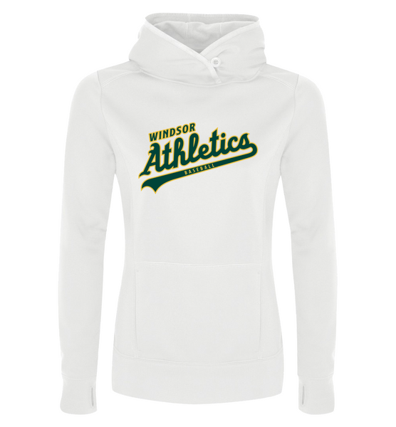 Windsor Athletics Ladies Dri-Fit Hoodie with Embroidered Applique Logo & Personalization