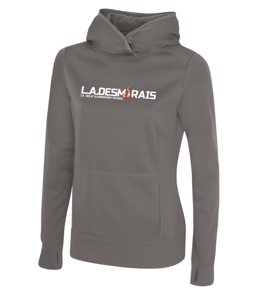 LAD Ladies Dri-Fit Sweatshirt with Printed Applique