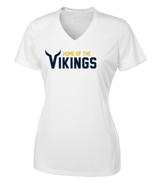 Vikings Staff Ladies 'Alternate Script' Dri-Fit Short Sleeve
