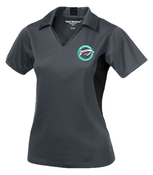 Dauphins Staff Ladies' Sport Shirt Colour Block