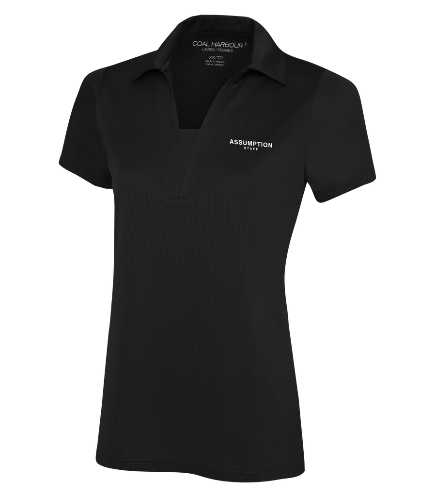 Assumption Staff Ladies' Sport Shirt with Embroidered Logo