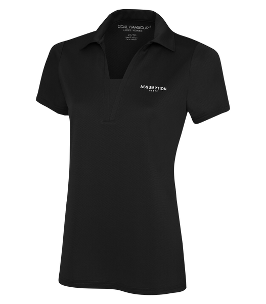 Assumption Staff Ladies' Sport Shirt with Embroidered Logo