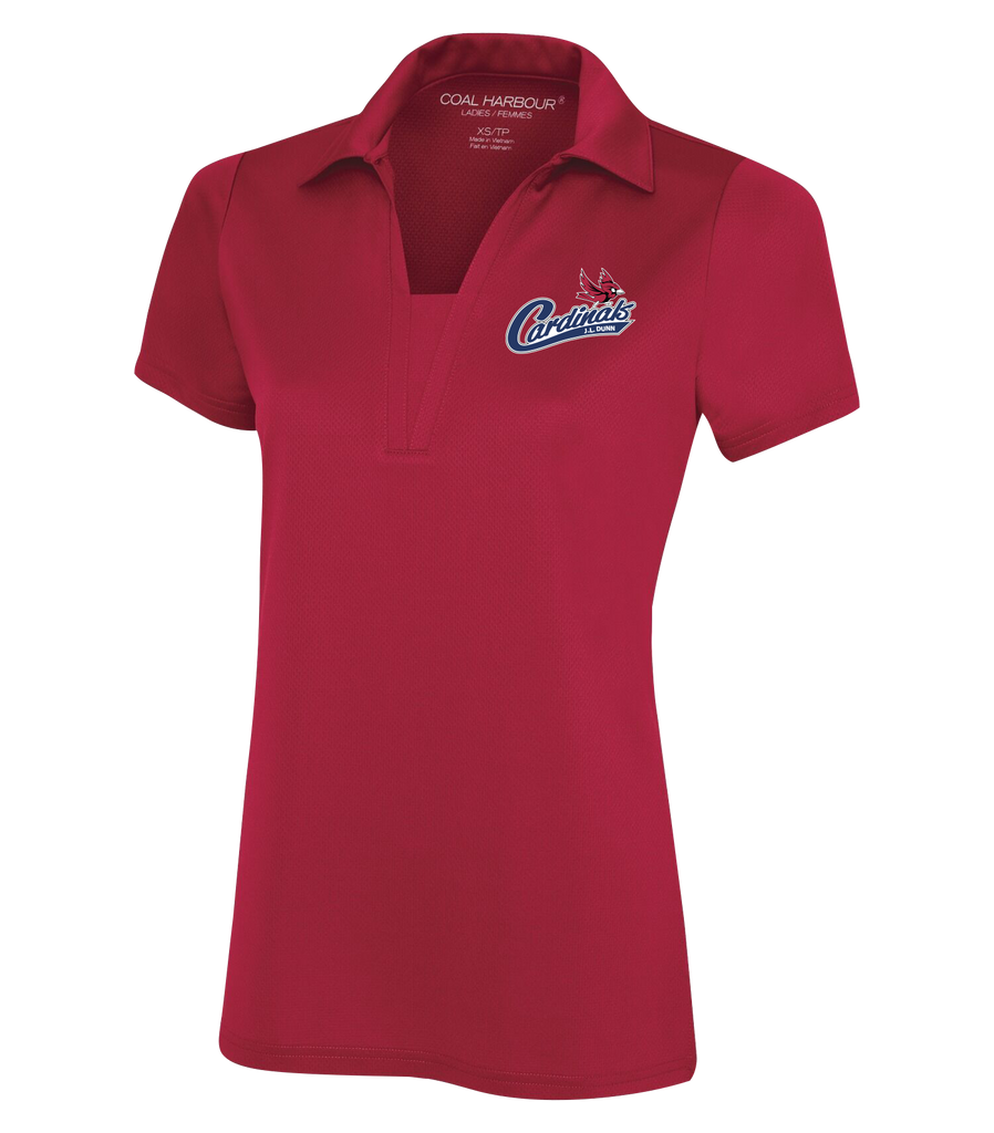 Cardinals Staff Ladies' Sport Shirt with Embroidered Logo