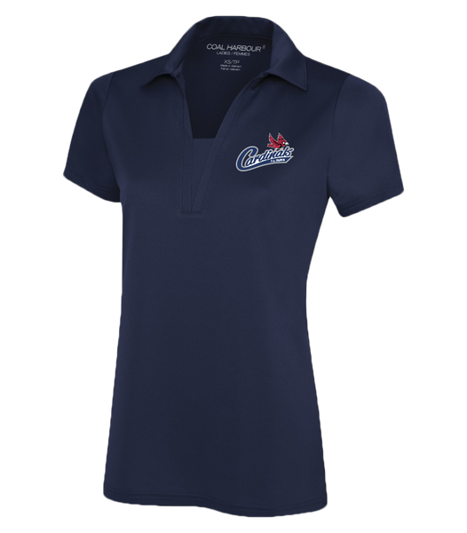 Cardinals Staff Ladies' Sport Shirt with Embroidered Logo