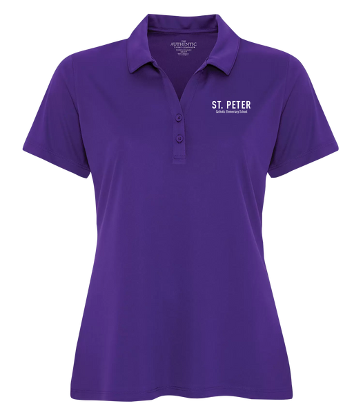 St. Peter Ladies' Sport Shirt with Embroidered Logo