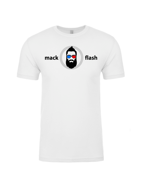 "Mack Flash" Adult Cotton T-Shirt with Printed logo