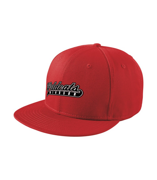 Wildcats Softball Flat Bill Snapback Cap