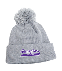 Assumption Staff Baseball Pom Pom Toque