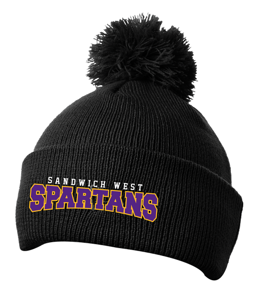 Spartans Pom Pom Toque