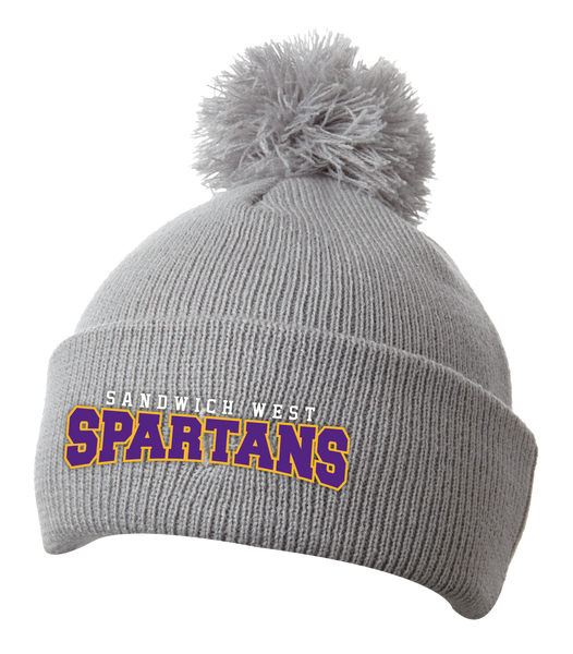 Spartans Pom Pom Toque