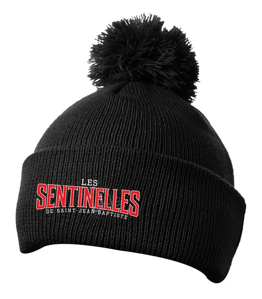 Sentinelles Pom Pom Toque with Embroidered Logo