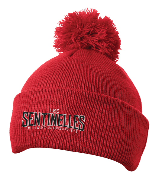 Sentinelles Pom Pom Toque with Embroidered Logo