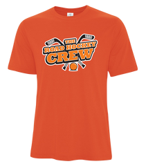 The Road Hockey Crew Youth Cotton T-Shirt with Printed logo