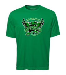 Griffins Staff Adult Dri-Fit Tee with Printed Logo