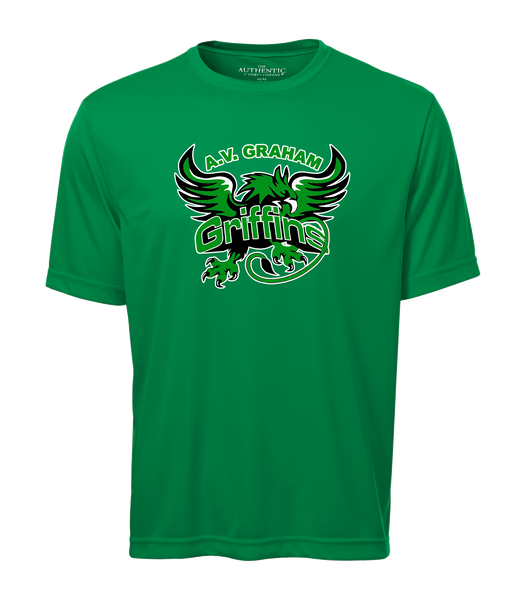 Griffins Adult Dri-Fit Tshirt with Printed Logo