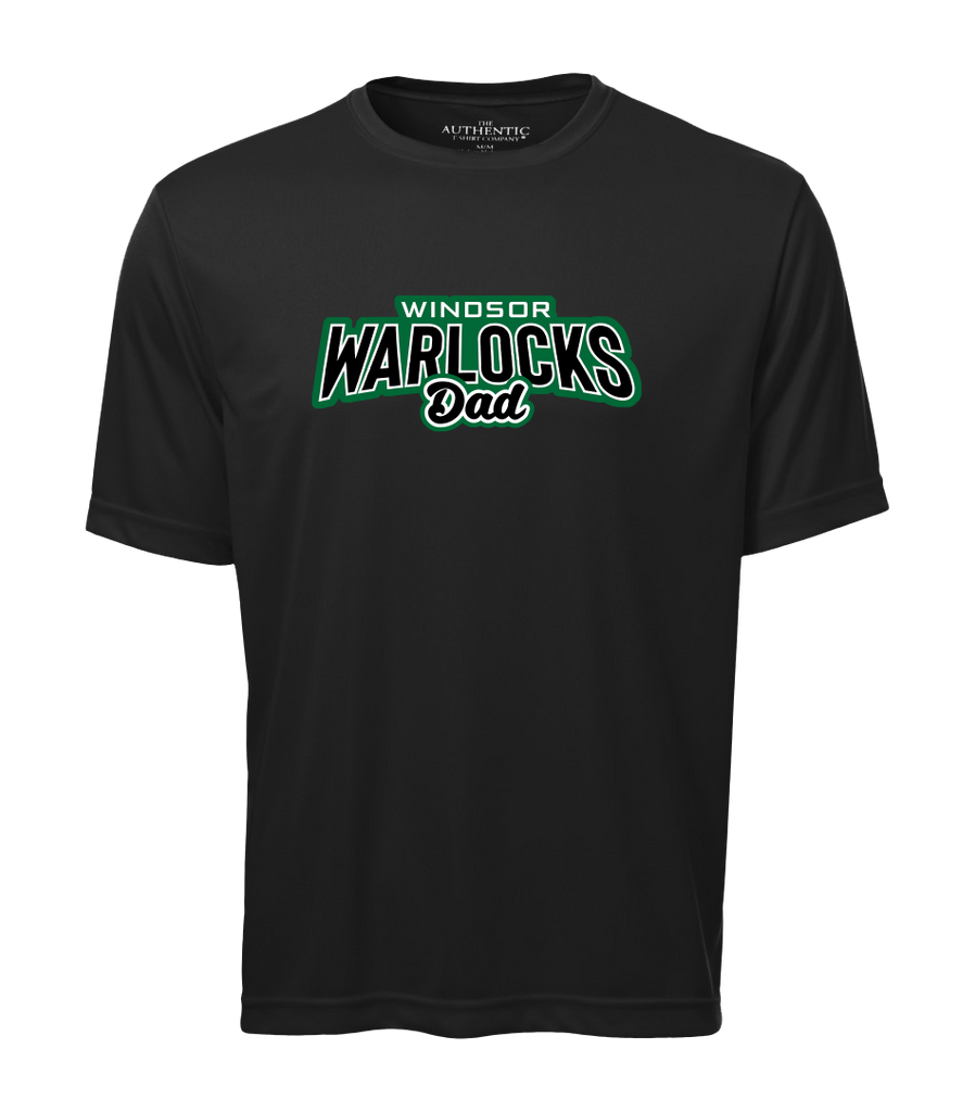Warlocks Dad Adult Dri-Fit T-Shirt with Printed Logo