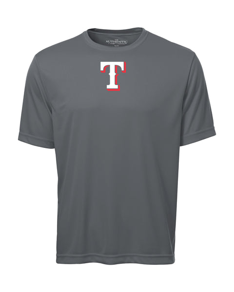 Rangers Adult "T" Logo Dri-Fit Tee