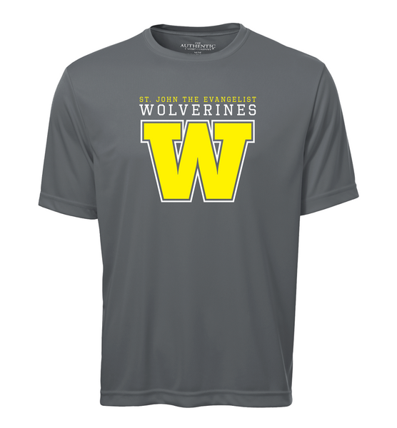 Wolverines Adult Dri-Fit T-Shirt with Printed Logo