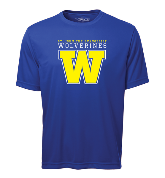 Wolverines Youth Dri-Fit T-Shirt with Printed Logo