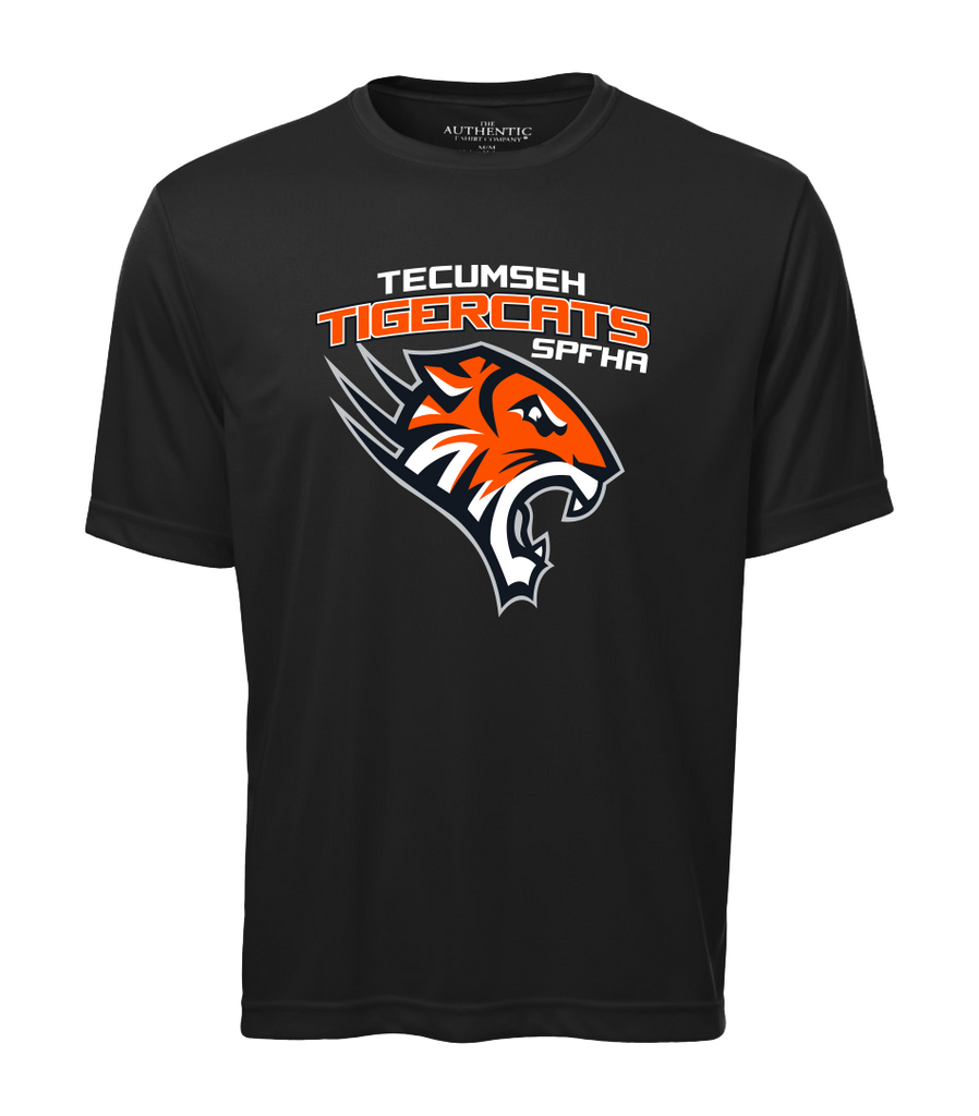 Tiger Cats Dri-Fit Adult Tee with Printed Logo