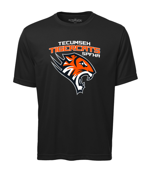 Tiger Cats Dri-Fit Youth Tee with Printed Logo