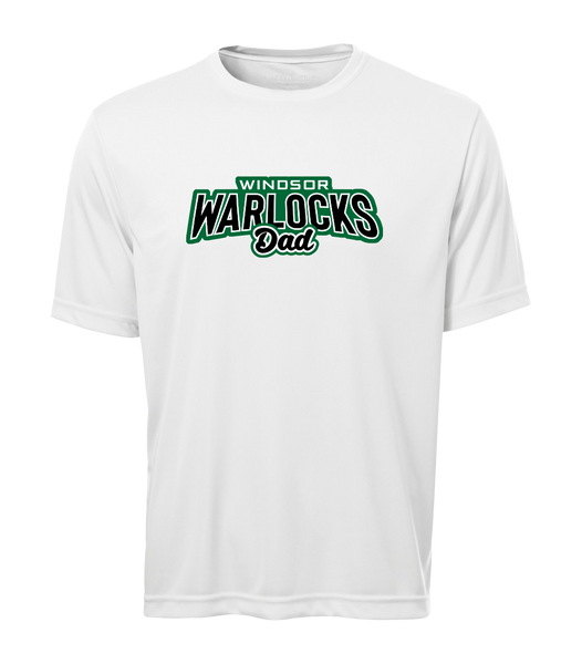 Warlocks Dad Adult Dri-Fit T-Shirt with Printed Logo