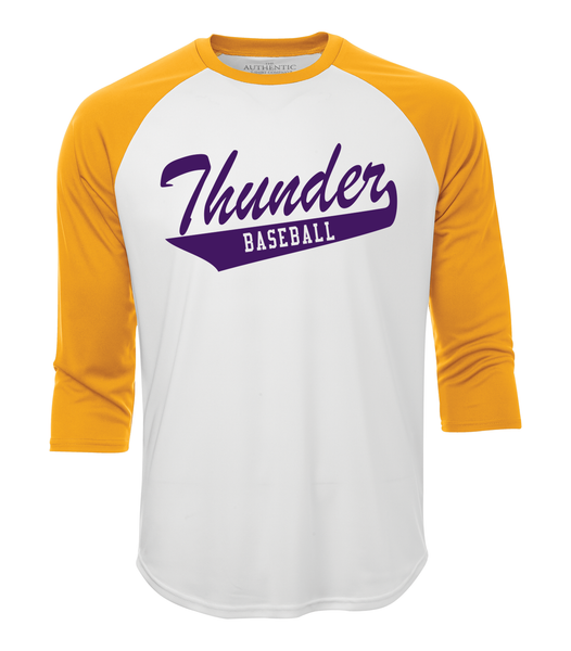 Thunder Adult Tail Logo Dri-Fit Baseball Tee
