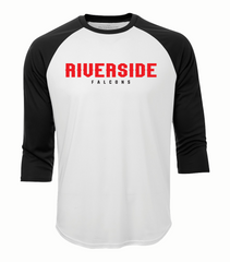 Falcons Adult Pro Team Baseball Tee With Logo