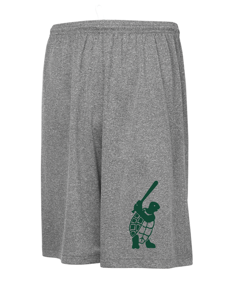 "Turtle Logo" Adult Practice Shorts