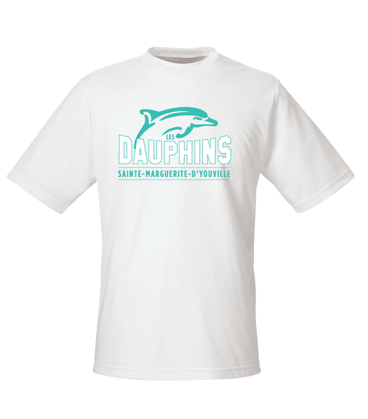 Dauphins Staff Adult Dri-Fit T-Shirt with Printed Logo