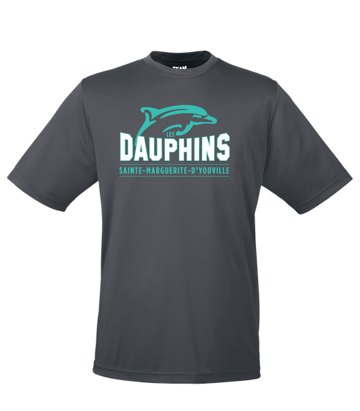 Dauphins Adult Dri-Fit T-Shirt with Printed Logo